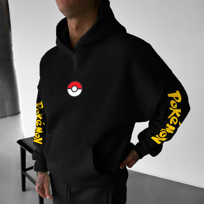 Pokémon Unisex Anime Graphic Streetwear Vintage Hoodie