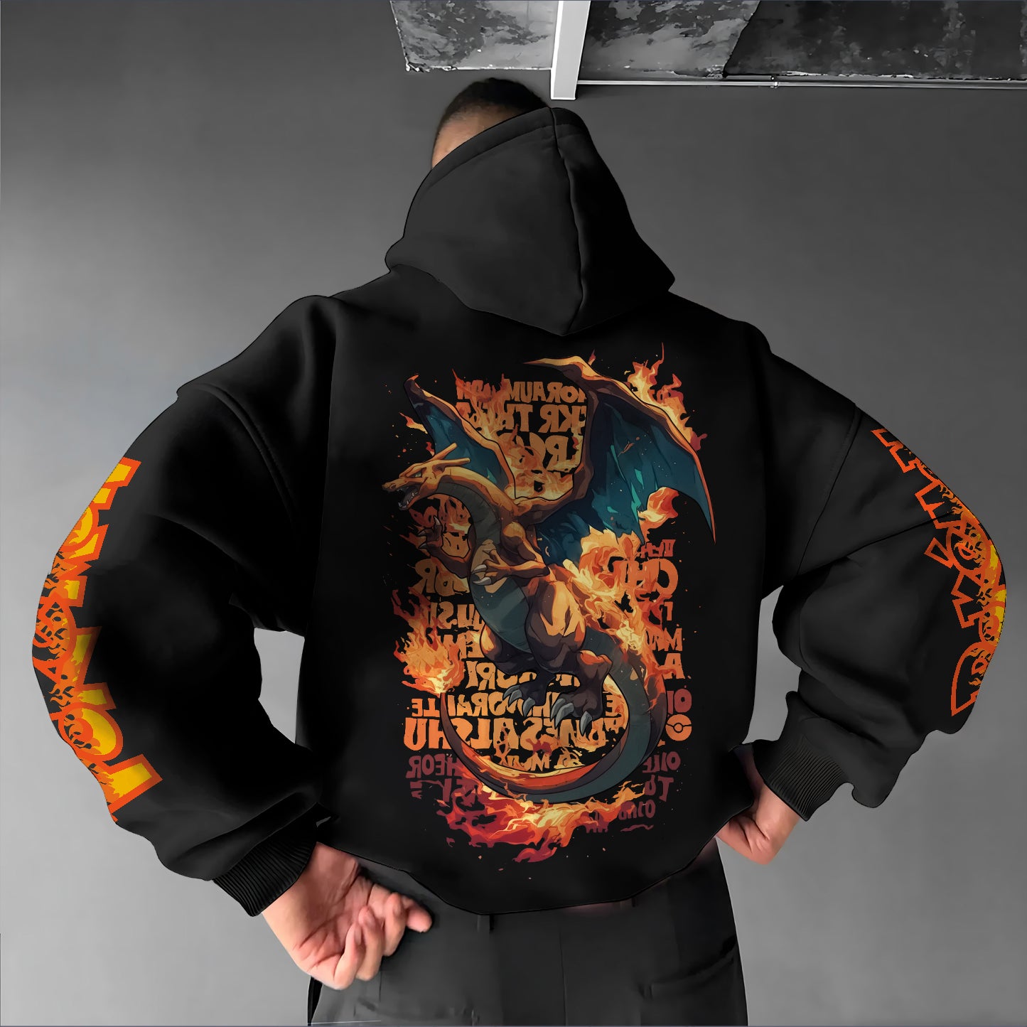 Pokémon Unisex Anime Graphic Streetwear Vintage Hoodie
