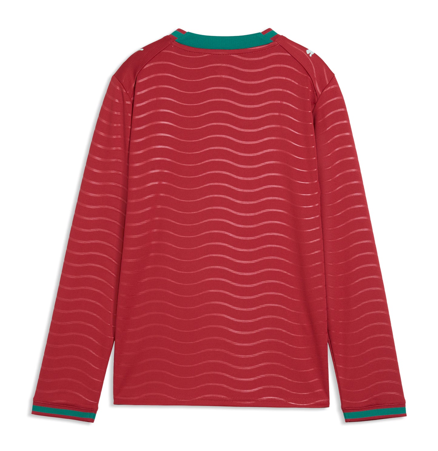 Portugal National Team Youth 2026 Home Replica Long Sleeve Jersey - Red
