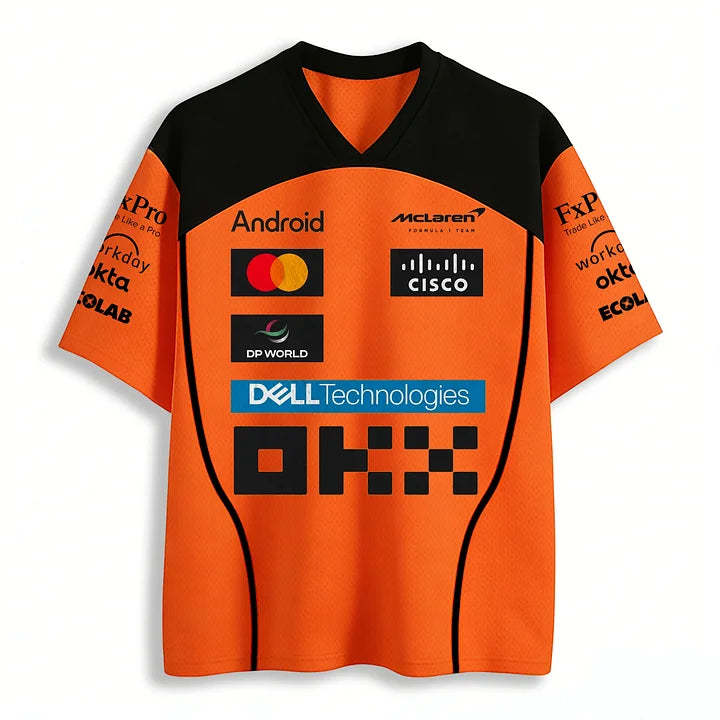 2026 McLaren F1 Oscar Piastri 81 Mesh Jersey