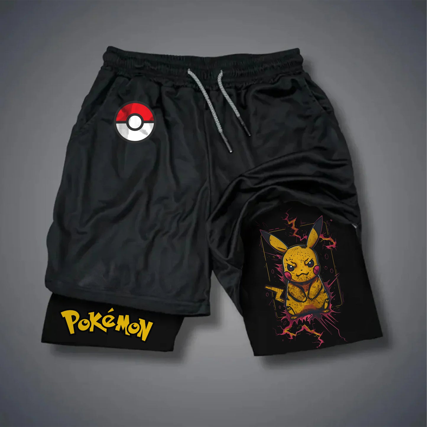 Pokémon Unisex Casual Anime Streetwear Shorts