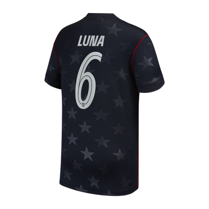 Diego Luna USMNT Youth 2026/27 Away Stadium Replica Jersey - Blue