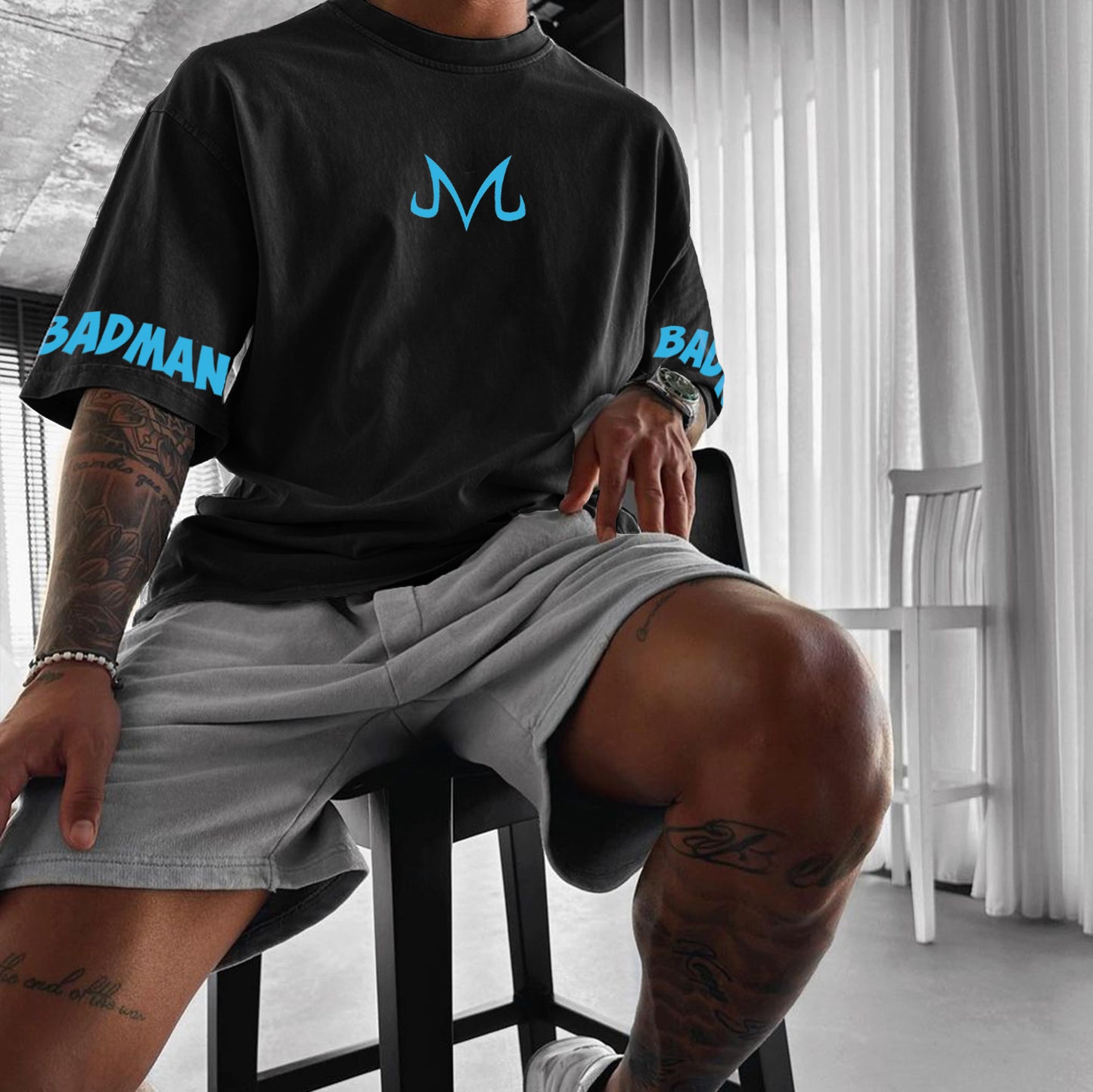 Unisex Anime Inspired Graphic Streetwear  T-shirt