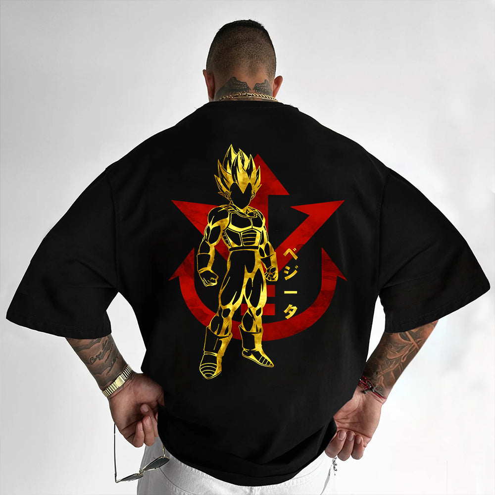 Unisex Anime Inspired Graphic Streetwear  T-shirt