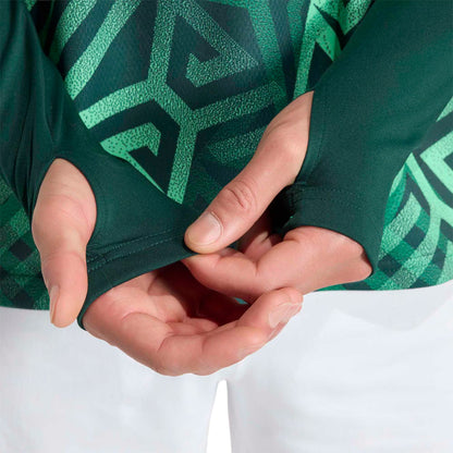 Mexico National Team 2026 Long Sleeve Pre-Match Top - Green