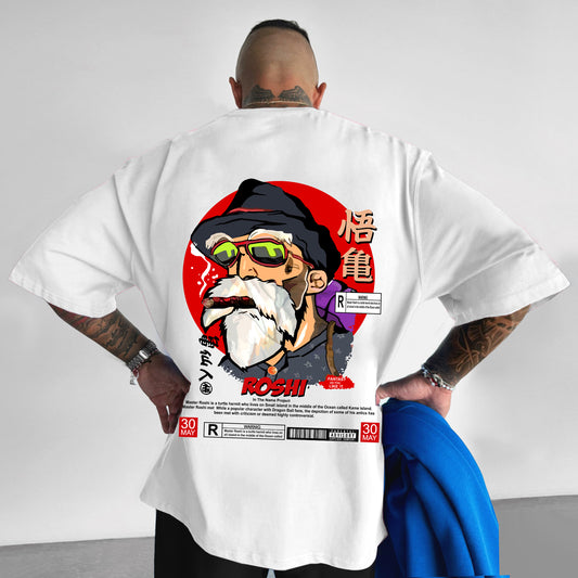Unisex Anime Inspired Graphic Streetwear  T-shirt