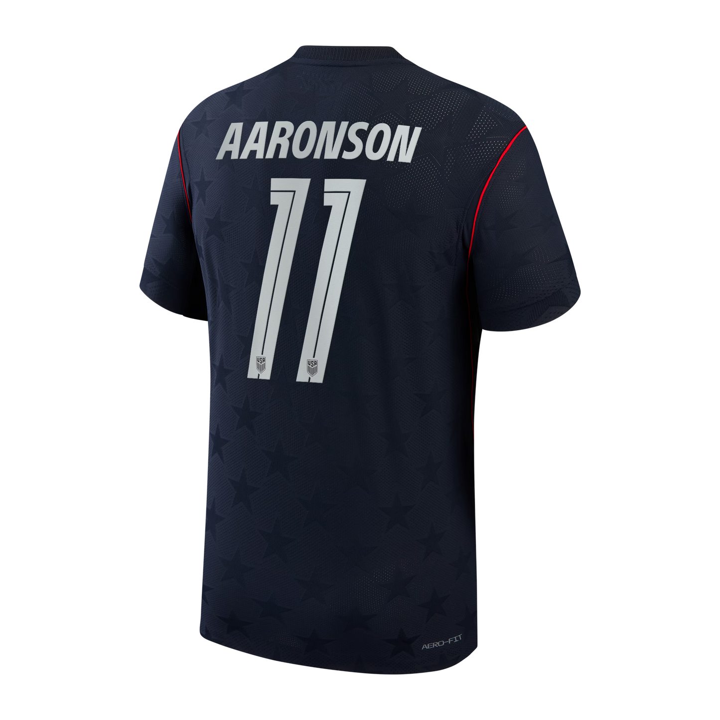 Brenden Aaronson USMNT 2026/27 Away Match Jersey - Blue