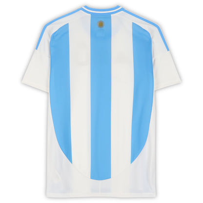 Lionel Messi Argentina National Team Autographed Fanatics Authentic Argentina 2024-25 Home Jersey - Front Signed