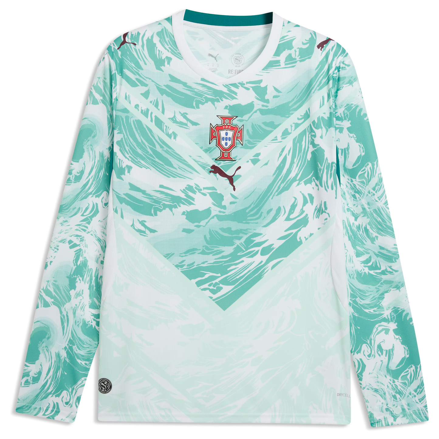 Portugal National Team 2026 Away Replica Long Sleeve Jersey - White