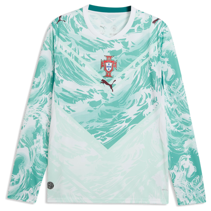 Portugal National Team 2026 Away Replica Long Sleeve Jersey - White