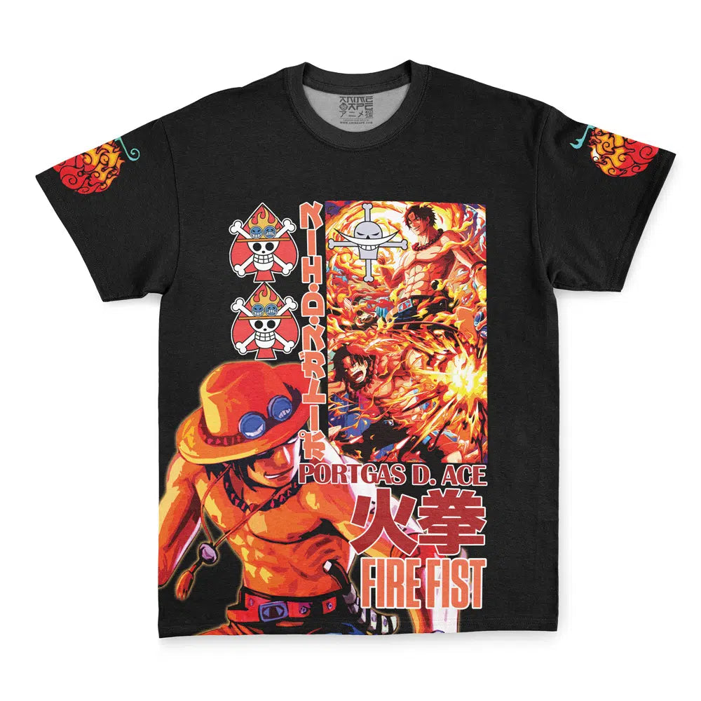 Portgas D. Ace V2   Streetwear T-Shirt