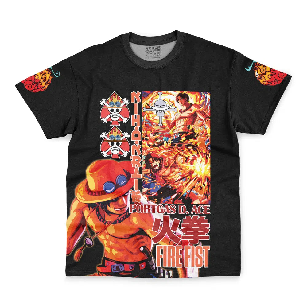Portgas D. Ace V2   Streetwear T-Shirt