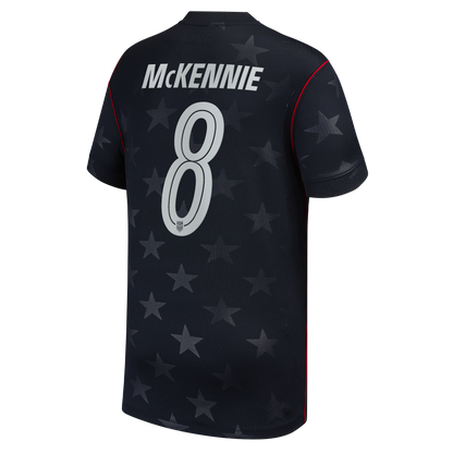 Weston McKennie USMNT Youth 2026 Away Stadium Replica Jersey - Blue