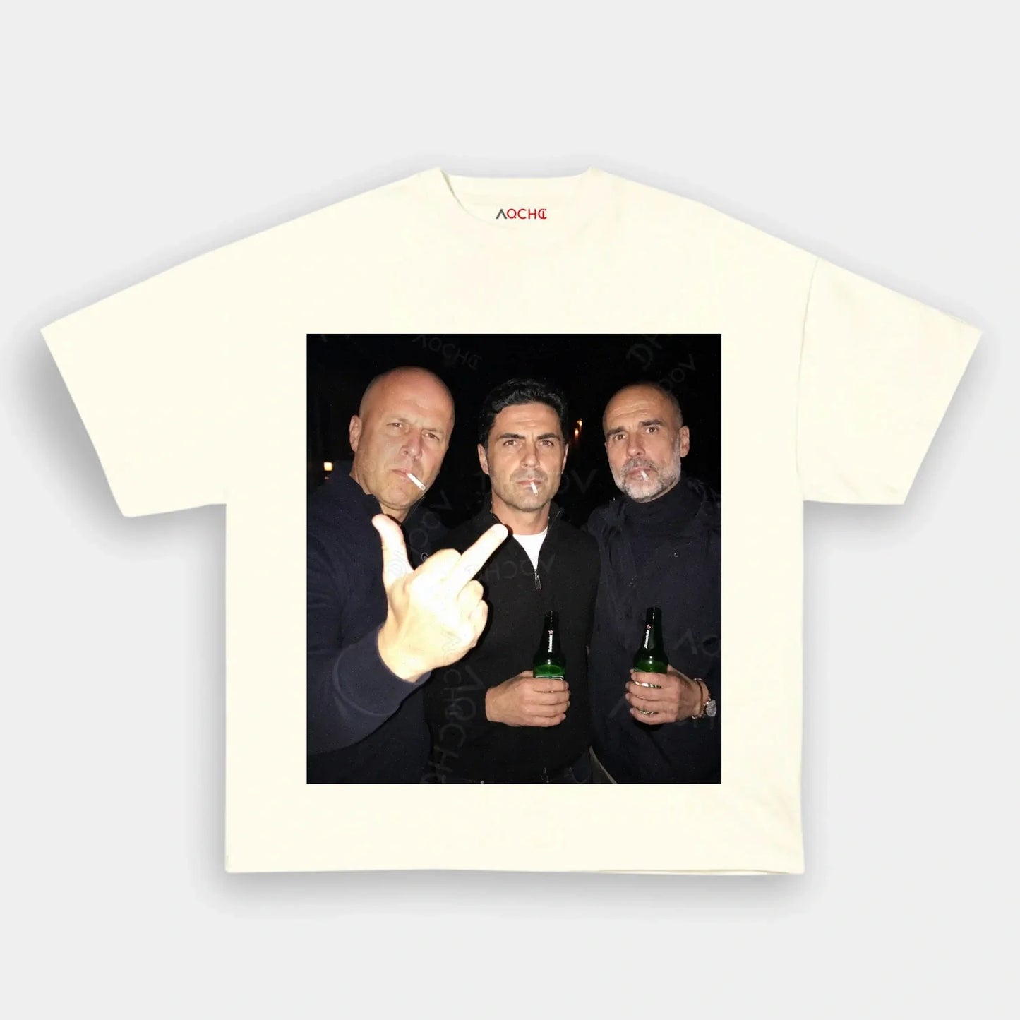 Arne Slot&Mikel Arteta&Pep Guardiola Tee 1