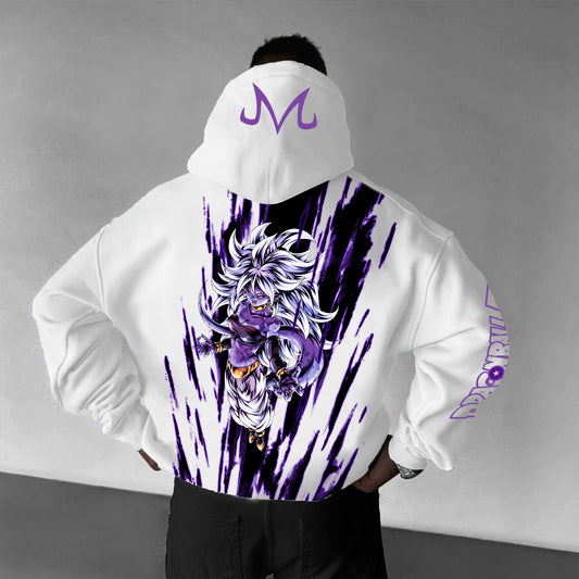 Unisex Anime Enthusiast Printed Oversized Hoodie