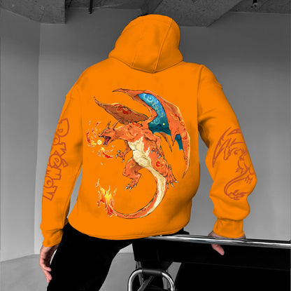 Pokémon Unisex Anime Graphic Streetwear Vintage Hoodie