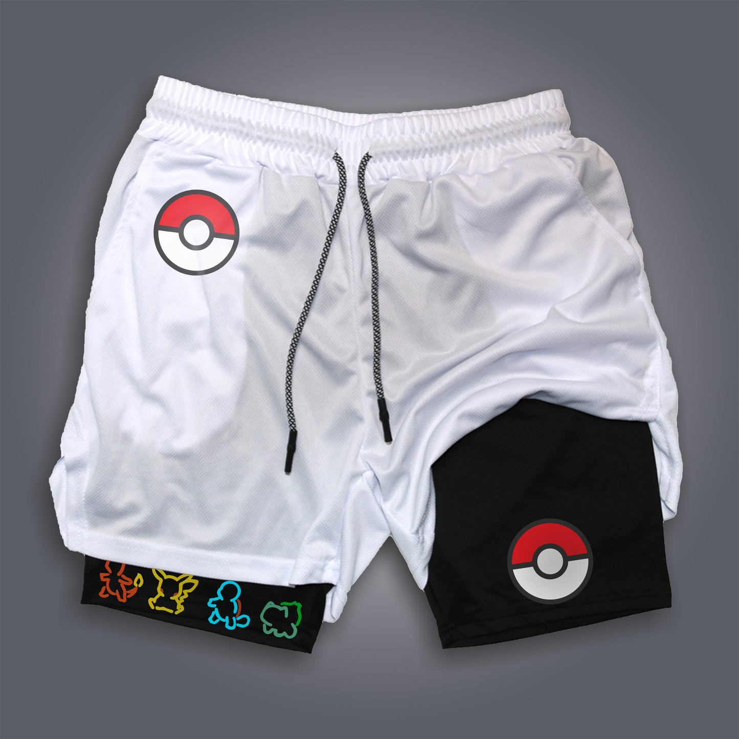 Pokémon Unisex Casual Anime Streetwear Shorts