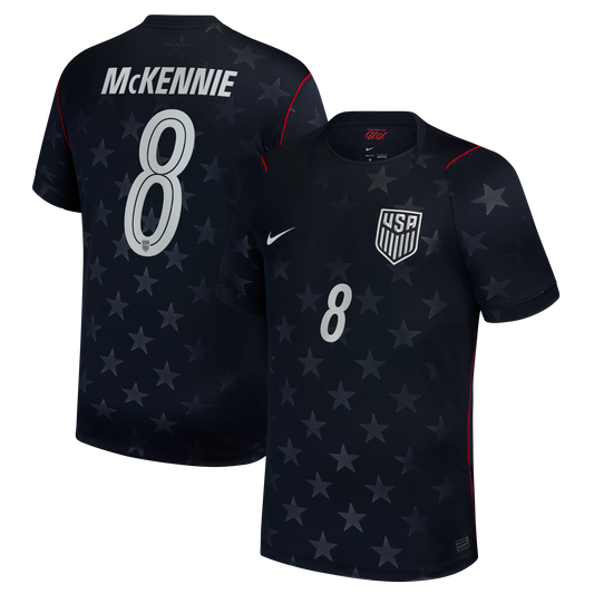 Weston McKennie USMNT 2026 Away Stadium Replica Jersey - Blue