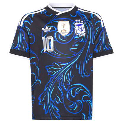Lionel Messi Argentina National Team Youth 2026 Away Replica Jersey - Black
