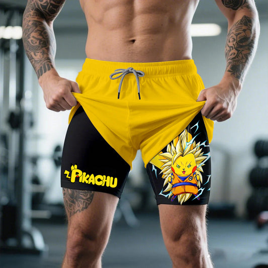 Unisex Casual Anime Streetwear Shorts 丨Pikachu X