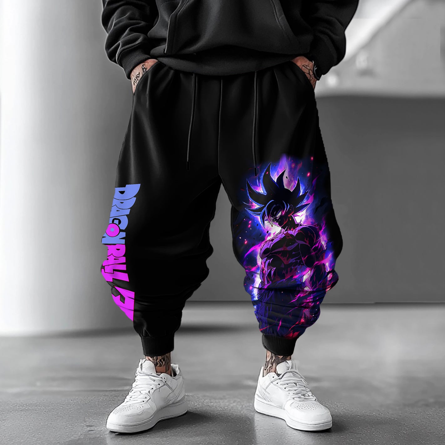 Oversized Loose Anime  Harem Pants