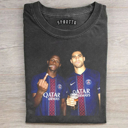 Achraf Hakimi & Nuno Mendes Tee