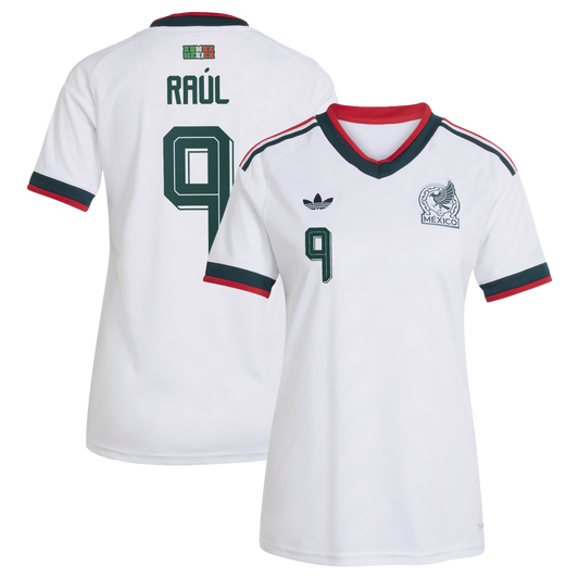 Raúl Jiménez Mexico National Team Women's 2026 Away Replica Jersey- White