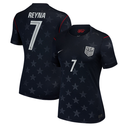 Giovanni Reyna USMNT Women's 2026 Away Stadium Replica Jersey - Blue