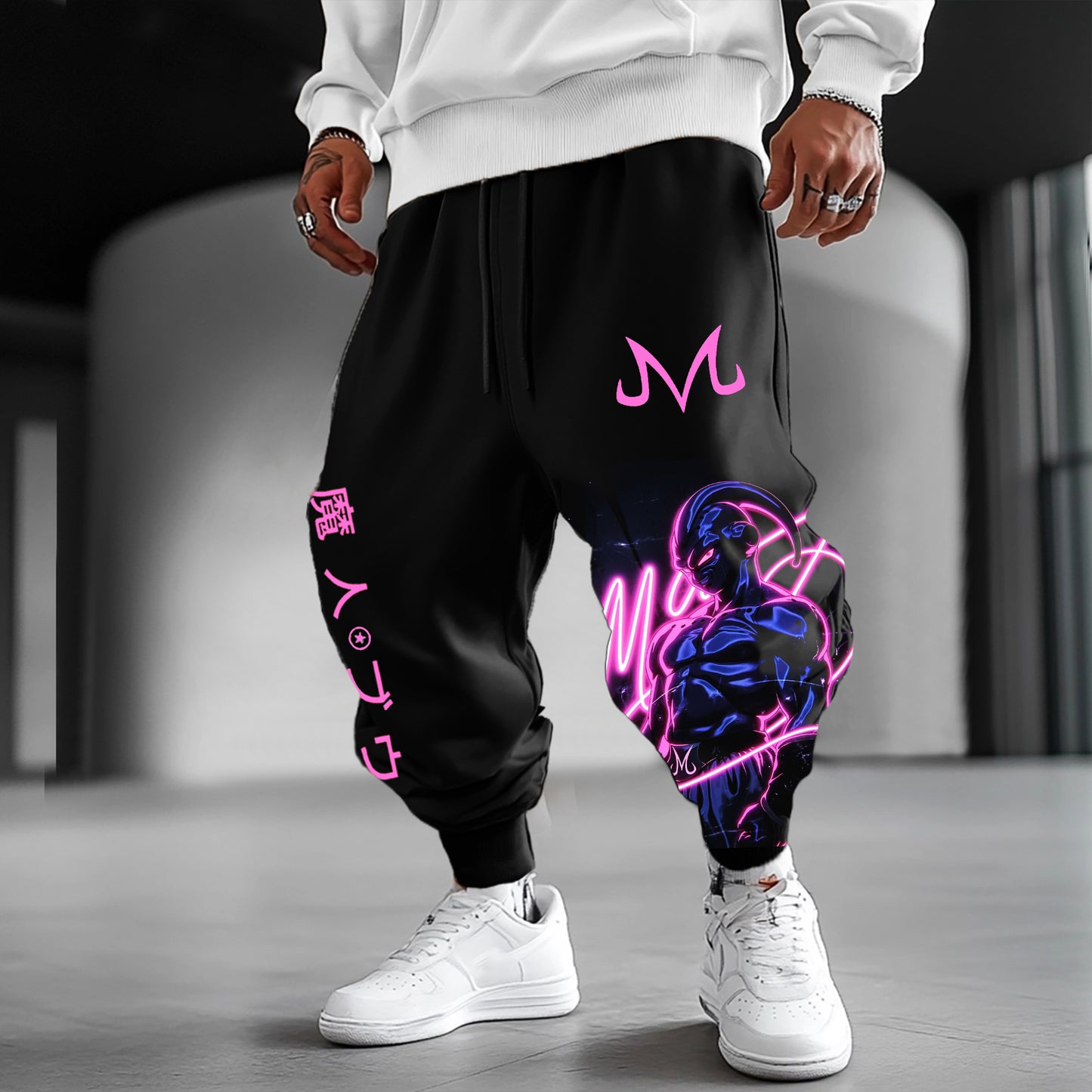 Unisex Anime Printed Gift Oversized Harem Pants