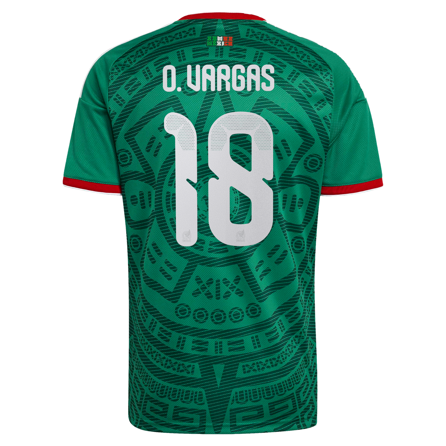 Obed Vargas Mexico National Team 2026  Home Replica Jersey - Green