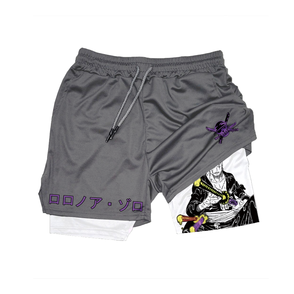 Anime Performance Gym Shorts
