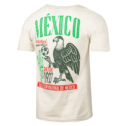 Mexico National Team Sport Design Sweden La Pasión T-Shirt - Natural