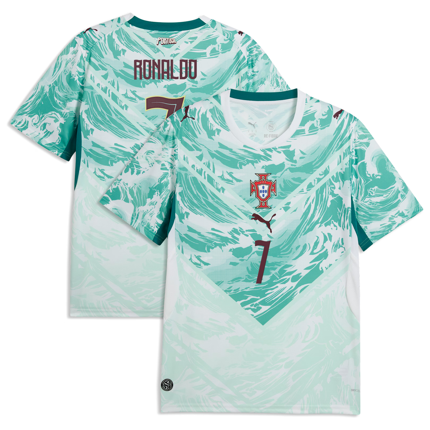 Cristiano Ronaldo Portugal National Team 2026 Away Replica Jersey - White