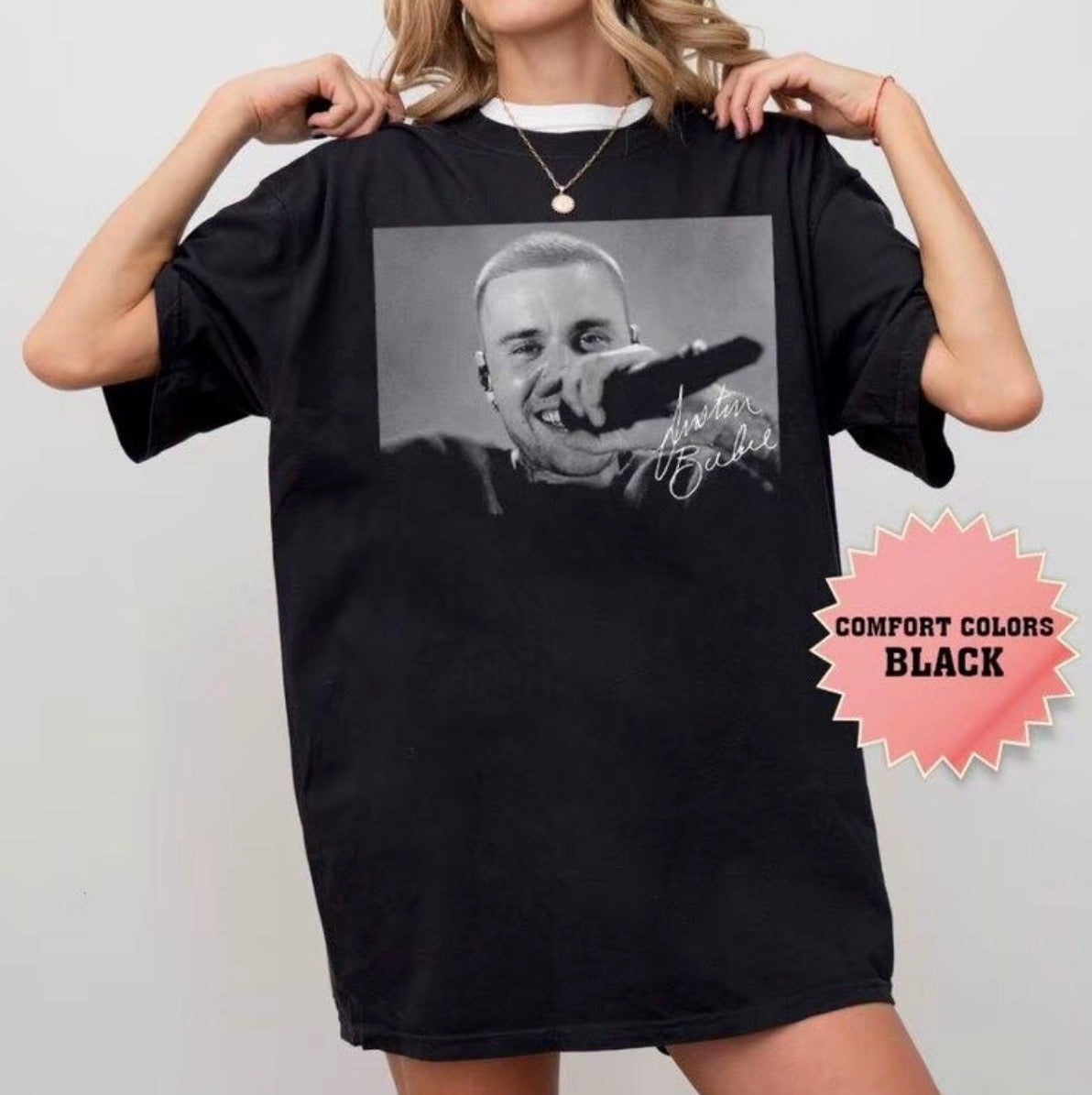 Beiber Live Retro Music T-shirt