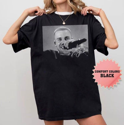 Beiber Live Retro Music T-shirt