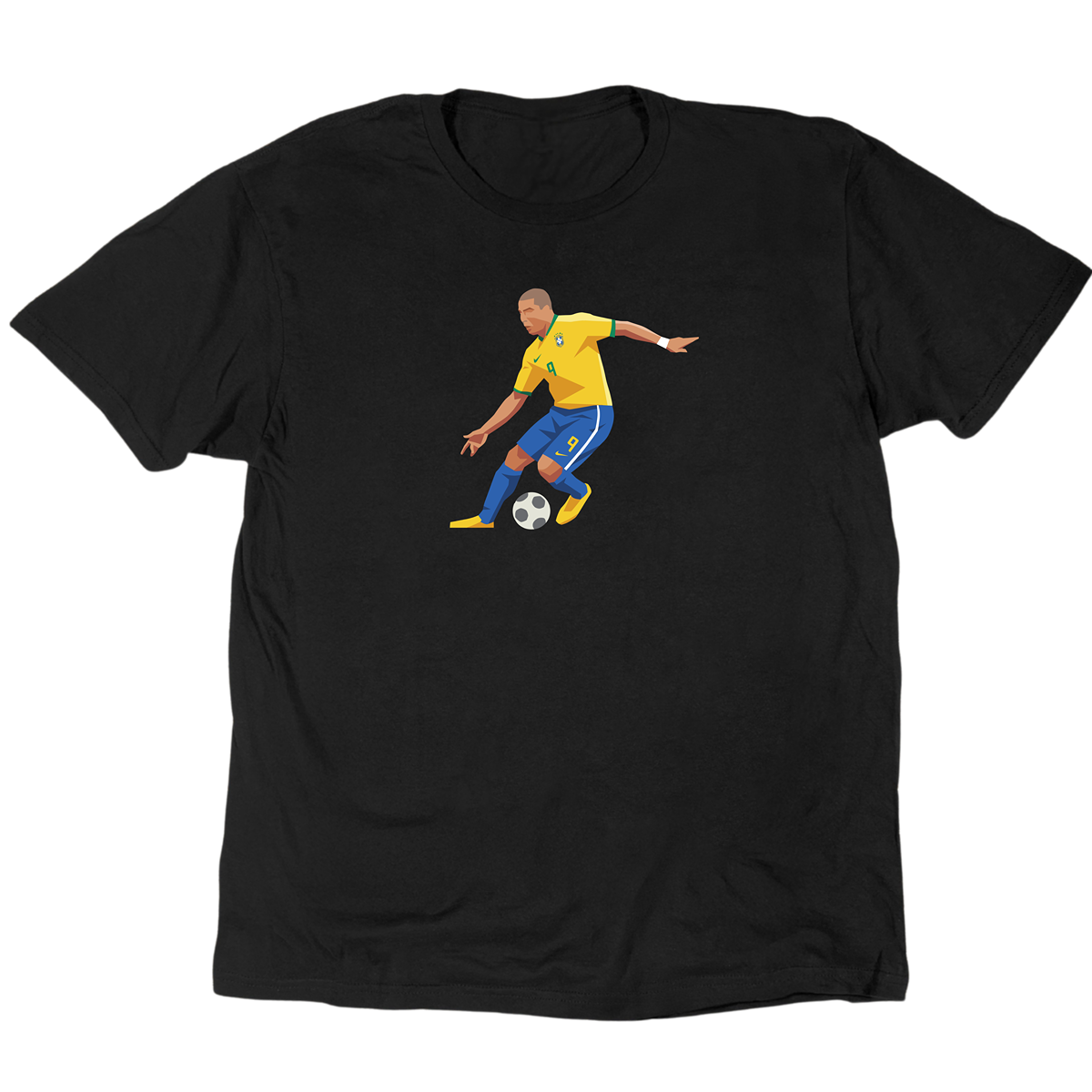 Icons Illustrated Ronaldo Luís Nazário de Lima T-Shirt