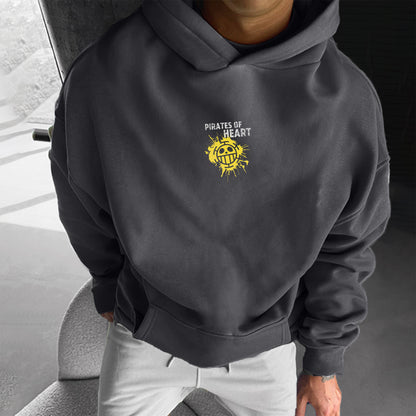 Unisex  Anime Print  Casual Oversized Hoodie