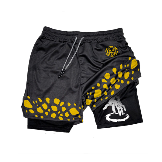 Law Anime Gym Performance Shorts