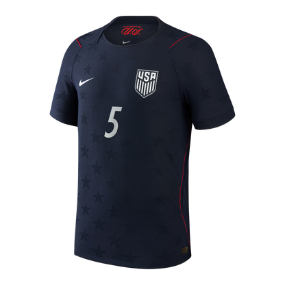 Antonee Robinson USMNT 2026/27 Away Match Jersey - Blue