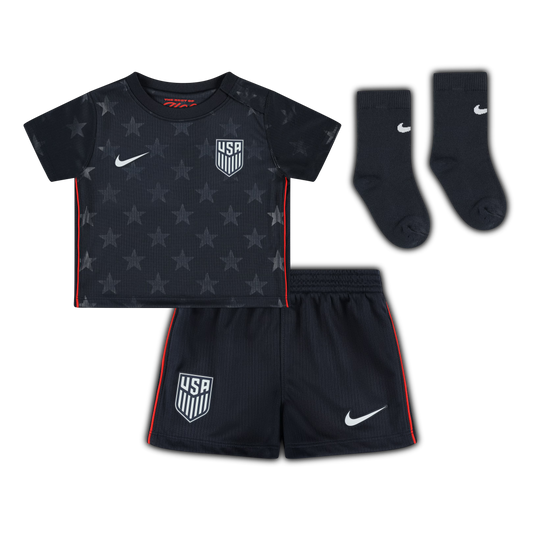 USMNT Infant 2026 Away Stadium Replica Kit Set - Navy