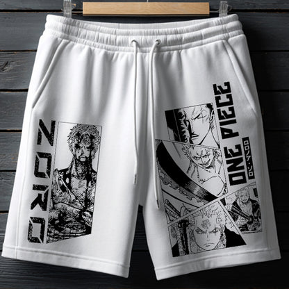 Anime-Inspired Graphic Shorts For Casual Wear