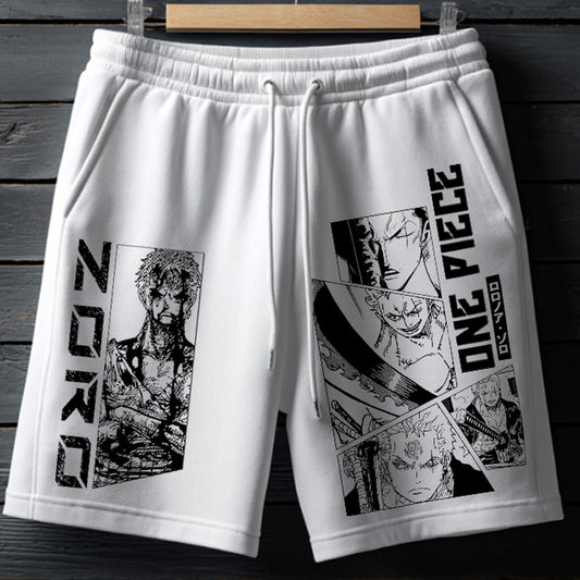 Anime-Inspired Graphic Shorts For Casual Wear