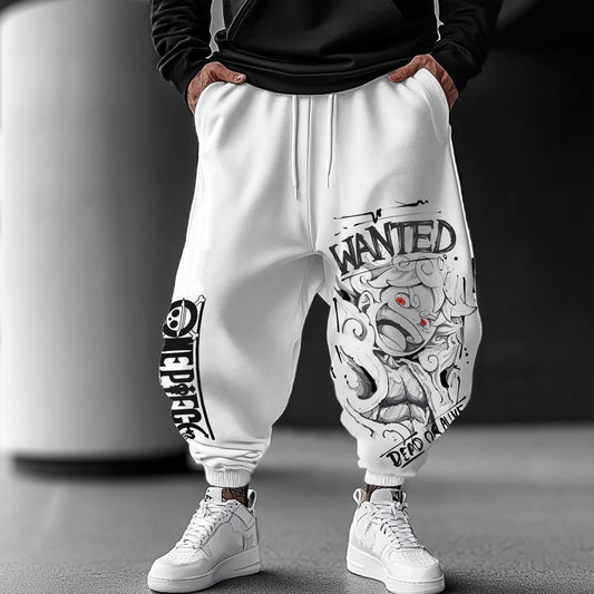 Unisex Anime Printed  Pants丨 Luffy Gear 5