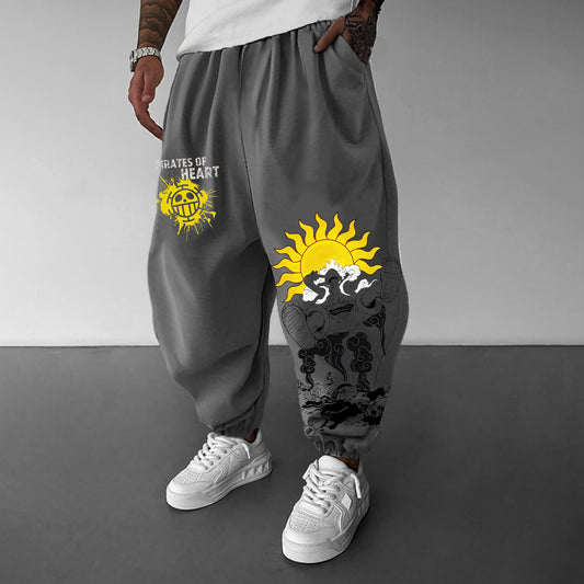 Unisex Anime Printed Gift Oversized Harem Pants