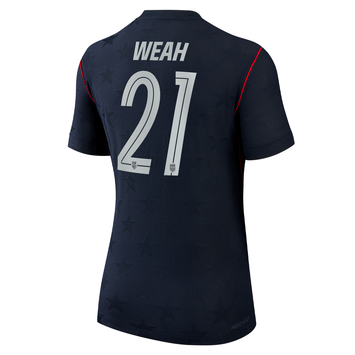Timothy Weah USMNT Women's 2026 Away Match Jersey - Blue