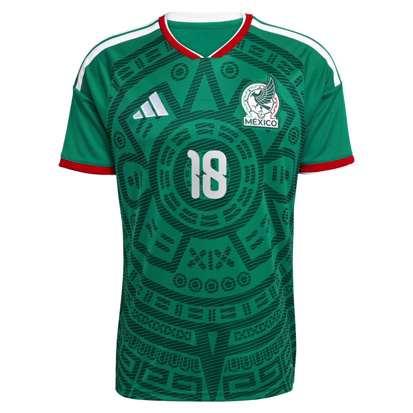 Obed Vargas Mexico National Team 2026  Home Replica Jersey - Green