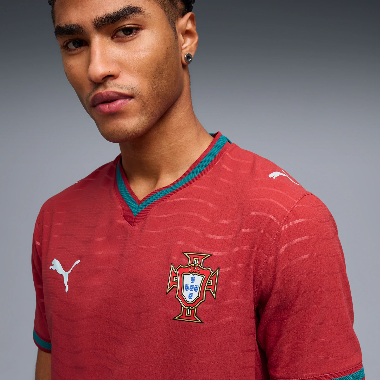 Portugal National Team 2026 Home On Field Jersey - Red