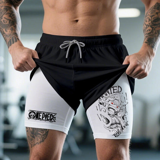 Unisex   Anime Shorts | Luffy Gear 5