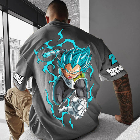Unisex Anime Inspired Graphic Streetwear  T-shirt