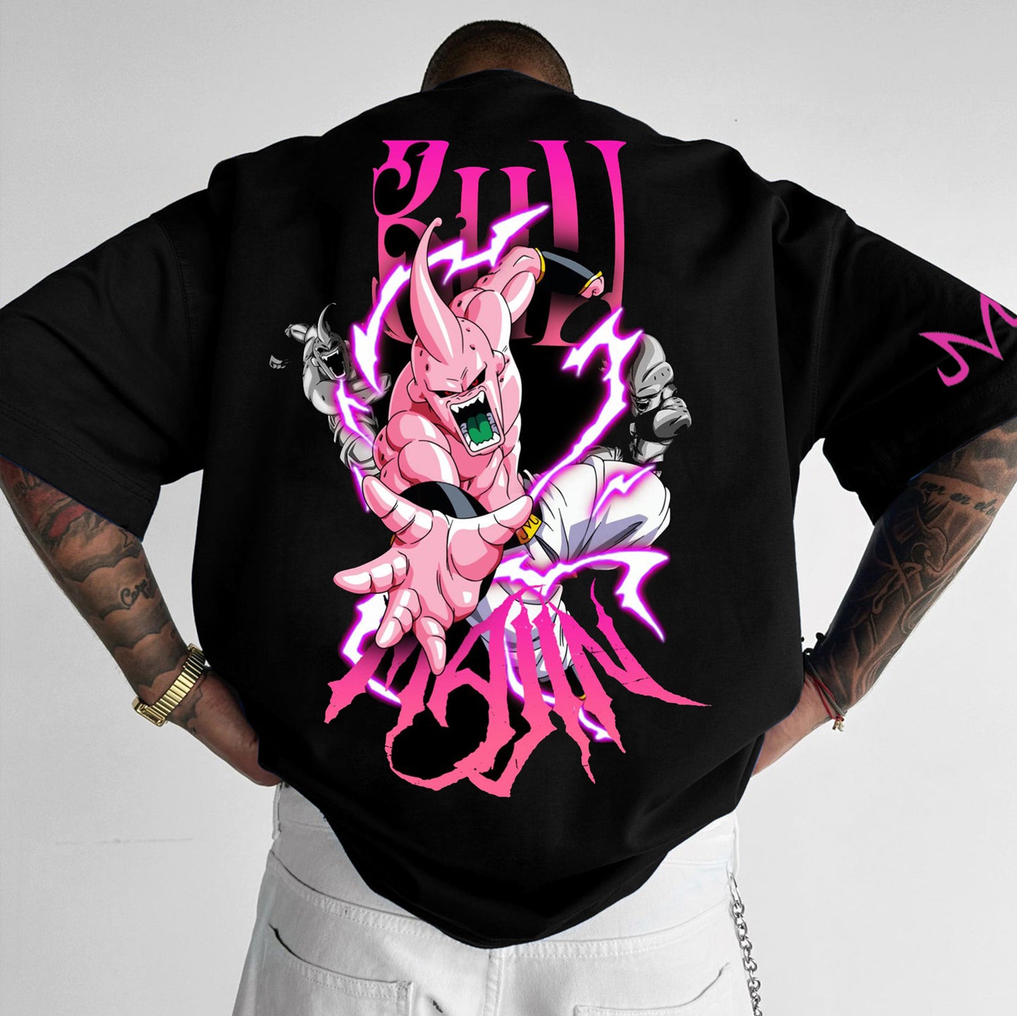 Unisex Anime Inspired Graphic Streetwear  T-shirt